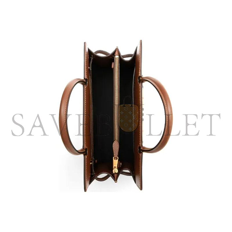 BURBERRY PLAID SINGLE-SHOULDER CROSSBODY TOTE BAG 8025267 (26*20*13.5cm)